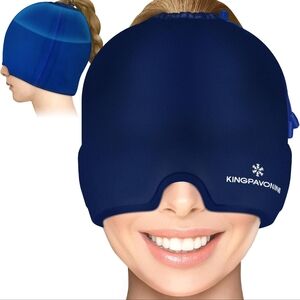Gel Ice Migraine Headache Relief Cap